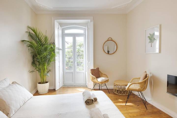 Maison d’hôte pour 2 personnes, avec vue et balcon au Portugal