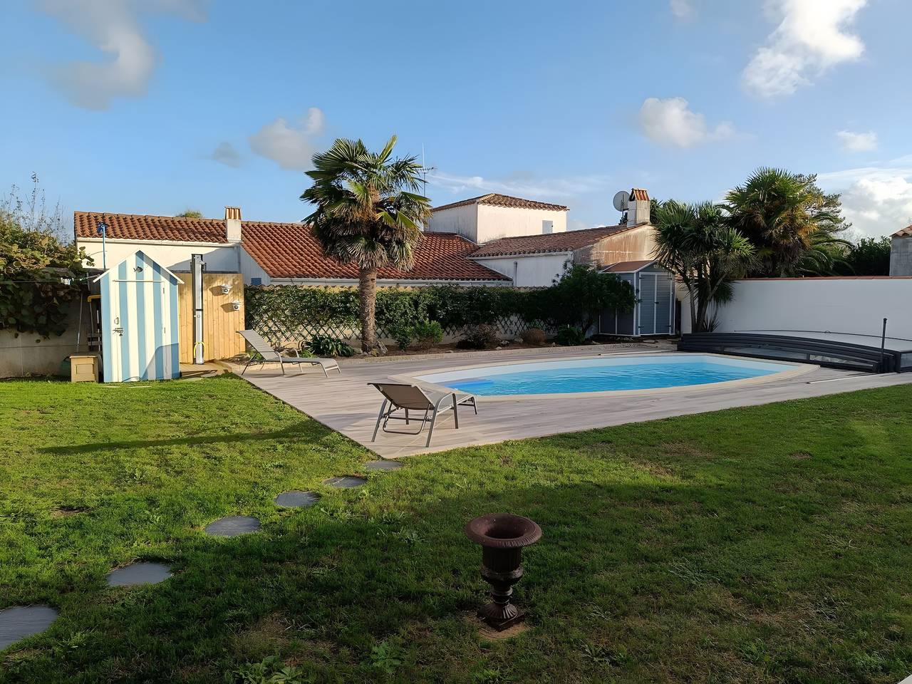 Bed & Breakfast „Suite Les Plages“ mit Gemeinschaftspool, Garten und Wlan in La Brée-les-Bains, Côte de Beauté