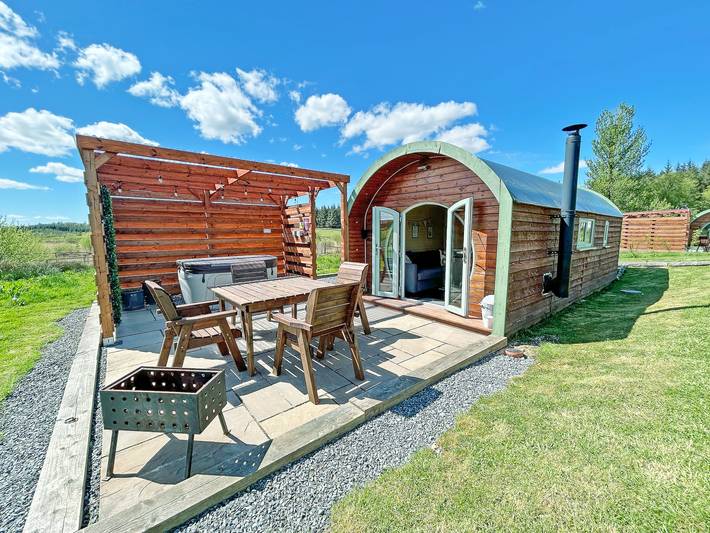 Glamping for 2 people, with Garden in Dumfries and Galloway