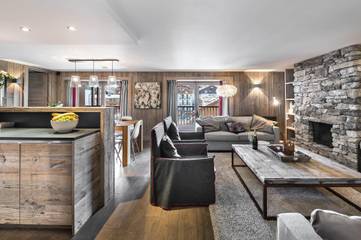 Gîte pour 8 personnes, avec terrasse dans Office De Tourisme De Val D Isere