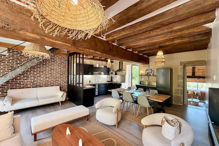 Gîte pour 6 personnes, avec Jardin à Châtillon-sur-Loire