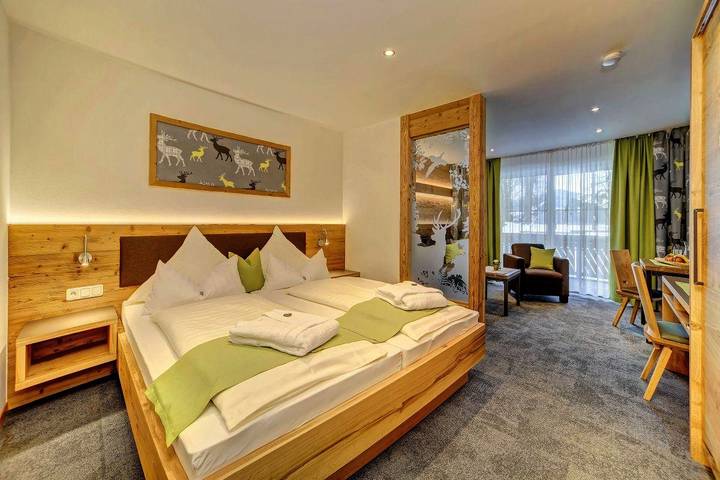 Hotel für 2 Personen, mit Pool und Garten sowie Sauna und Terrasse, mit Haustier in Bodenmais - 3