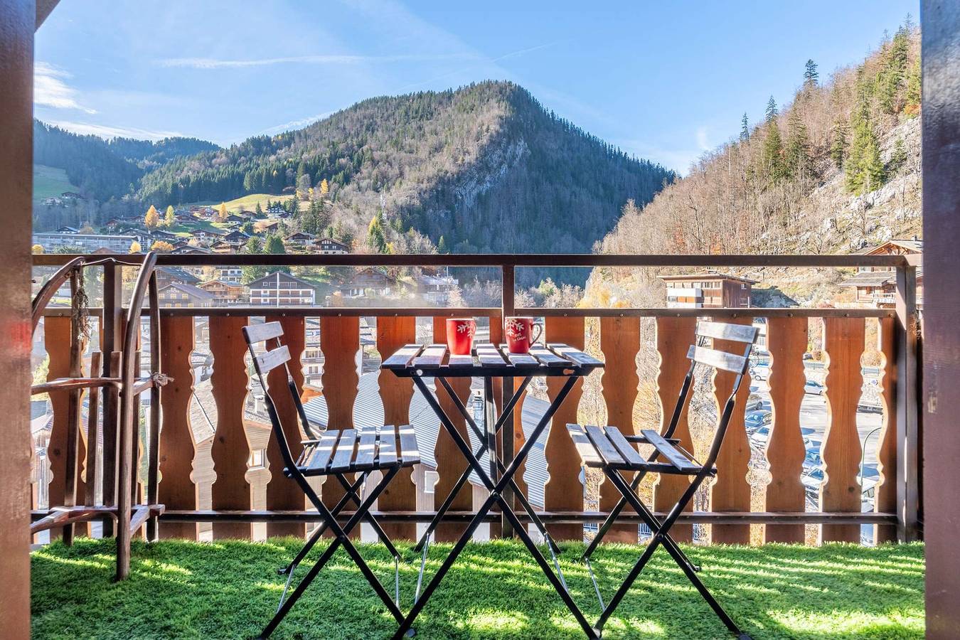 Ganze Ferienwohnung, Soleil d'or 3T : Cœur de village, 150 m des pistes in La Clusaz, Annecy und Umgebung