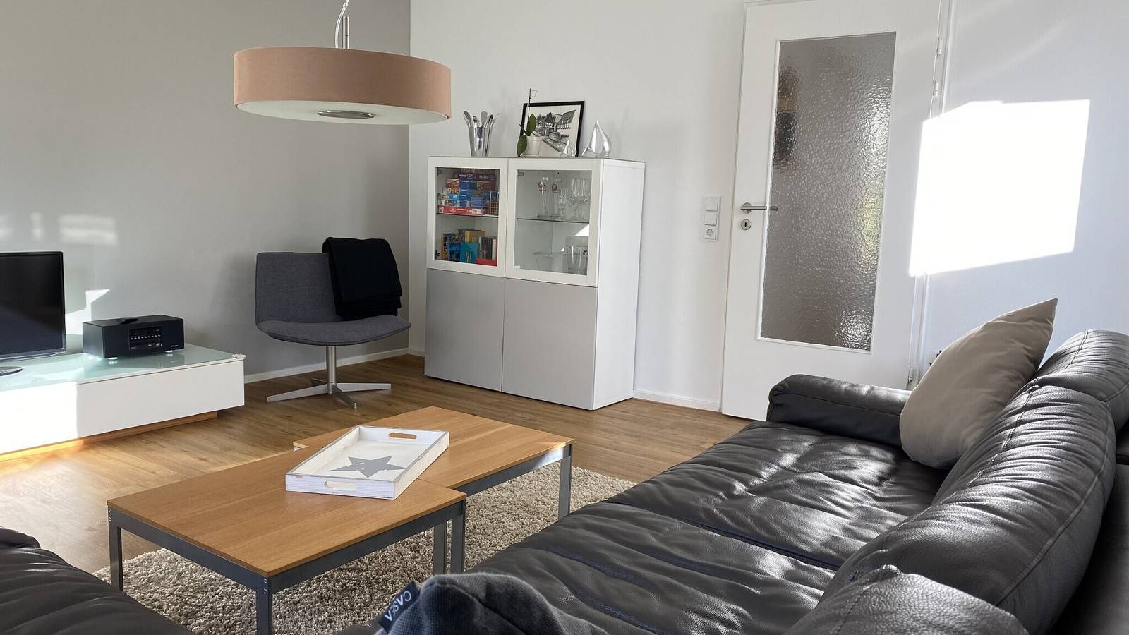 Holiday Home 'Ferienwohnung Strandgut' with Private Terrace and Wi-Fi in Glücksburg, Flensburger Förde
