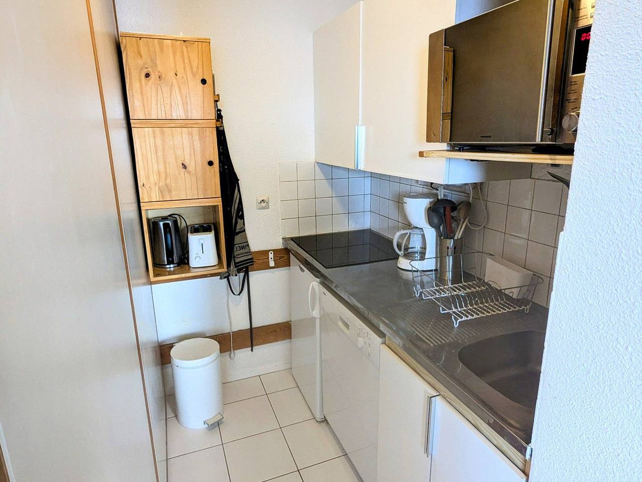 Apartamento entero, Apartamento de 3 habitaciones a pie de pistas con balcón y vista al valle in Prapoutel, Les Adrets