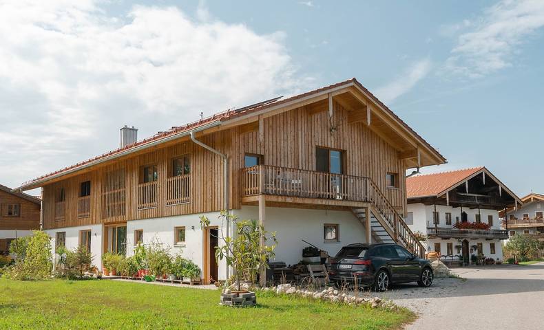 Ferienwohnung für 4 Personen, mit Balkon und Balkon/Terrasse in Samerberg