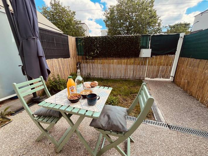 Appartement de vacances pour 7 personnes, avec jardin et vue