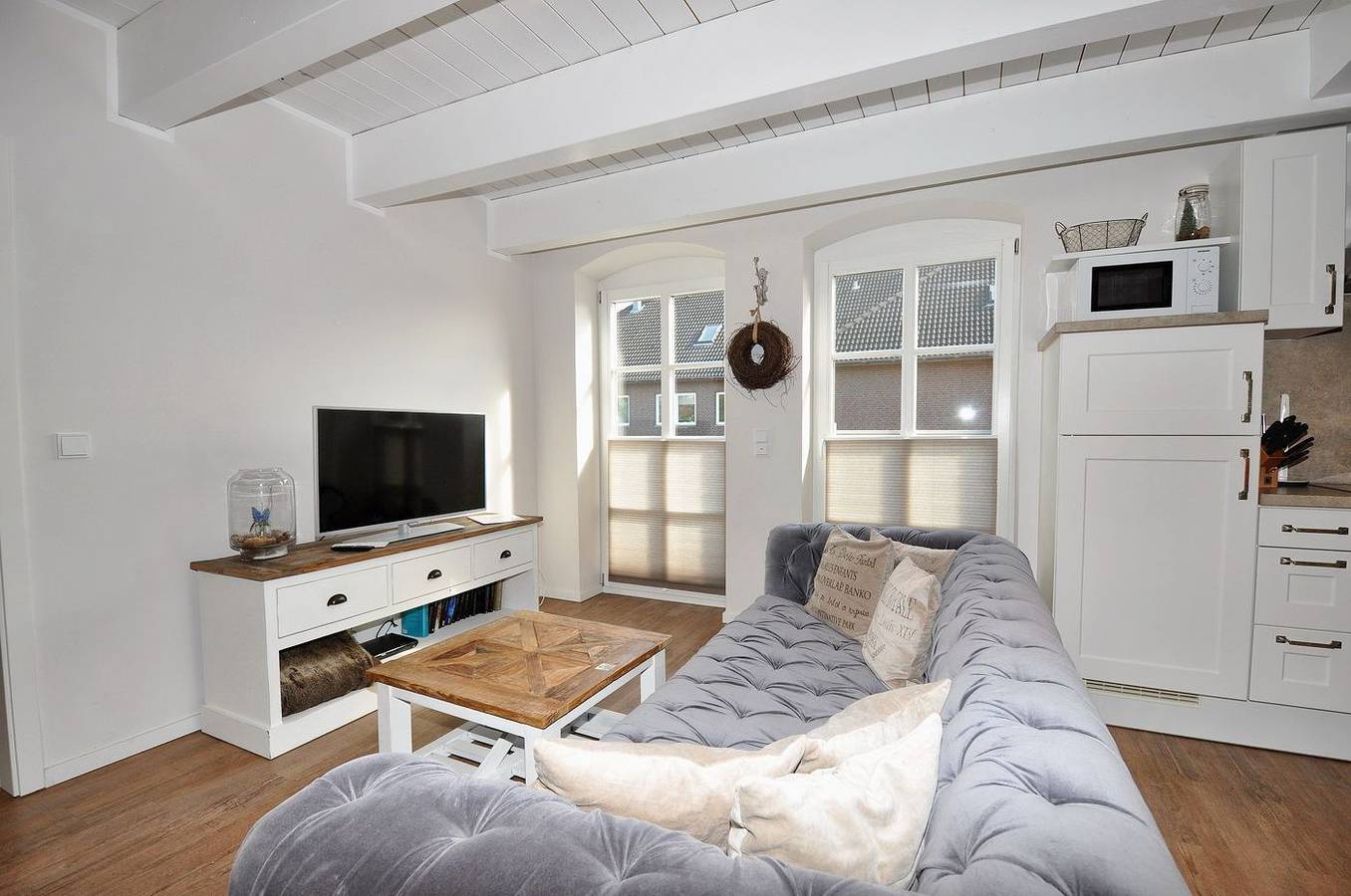 Ganze Wohnung, Modern eingerichtetes App. "Dorfleben 4"- Familienfreundliche Ferienwohnung für 4 Personen in St. Peter-Ording, Eiderstedt