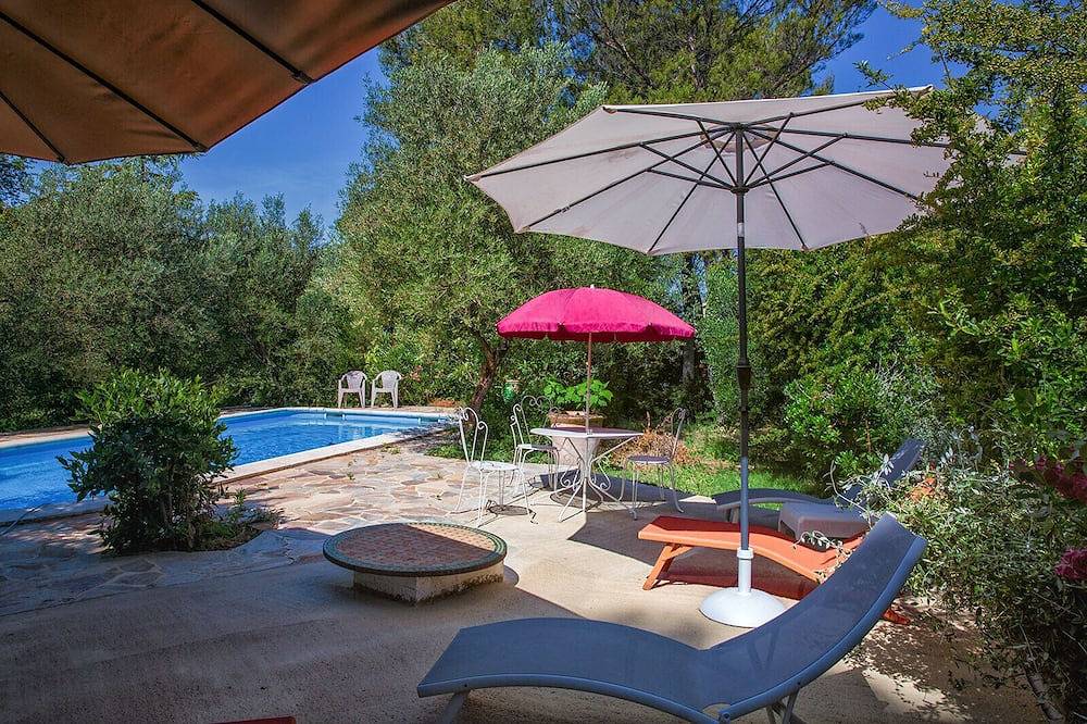 Herzogtum Uzès Villa Celina mit privatem Swimmingpool und Klimaanlage in Uzès, Nimes und Umgebung