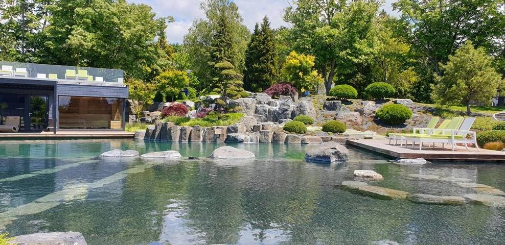 Ferienanlage für 2 Personen, mit Terrasse und Whirlpool sowie Garten und Pool am Balaton