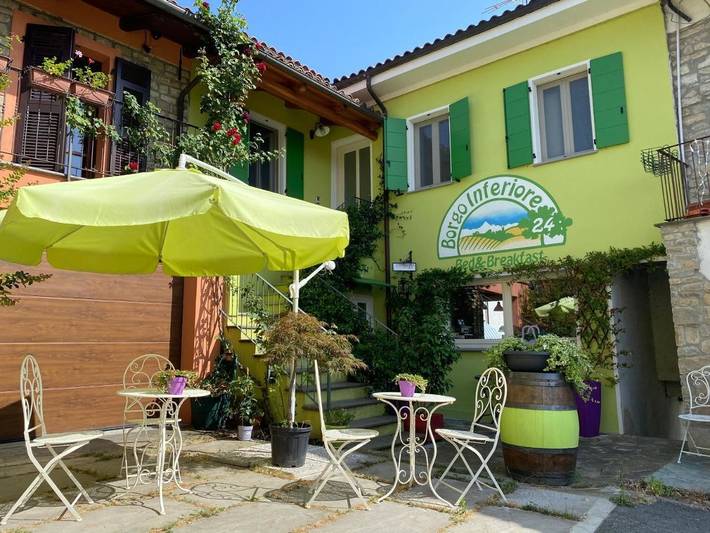 B&b per 4 persone, con Balcone e Terrazza nonché Panorama a Acqui Terme