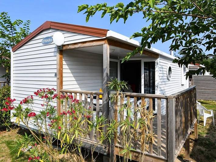 Camping pour 5 personnes, avec bassin pour enfant, animaux acceptés à Argelès-sur-Mer - 2