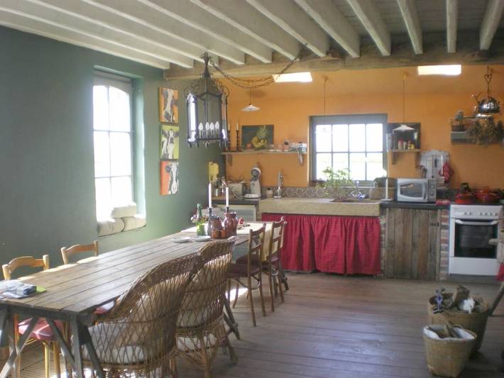 Location de vacances pour 4 personnes, avec vue et jardin, animaux acceptés à Furnes - 3