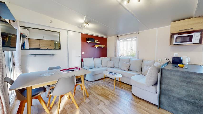 Camping pour 6 personnes, avec terrasse et jardin à Saint-Hilaire-de-Riez - 3