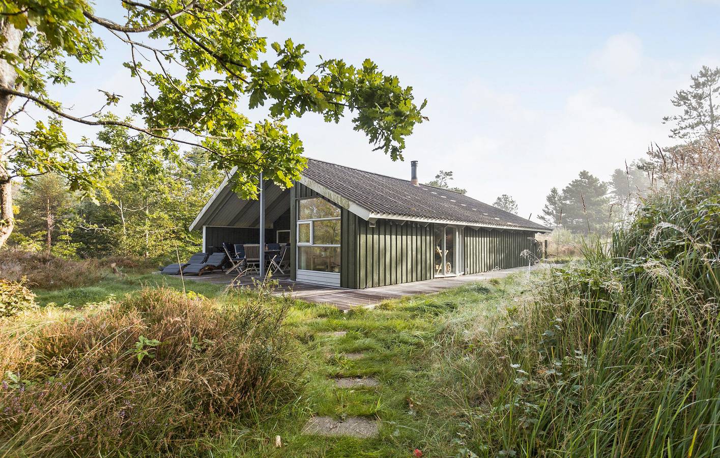 Ferienhaus für 6 Personen mit Terrasse in Napstjert, Ålbæk