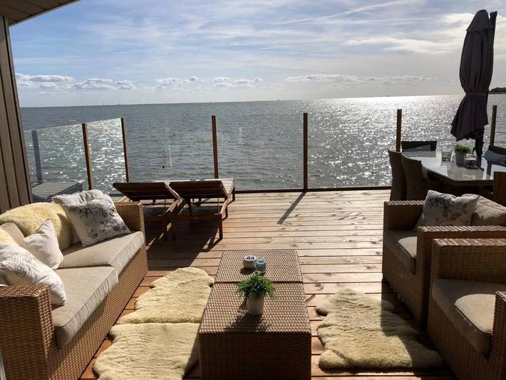 Ferienhaus für 4 Personen, mit Terrasse und Garten sowie Pool und Ausblick am Markermeer - 2