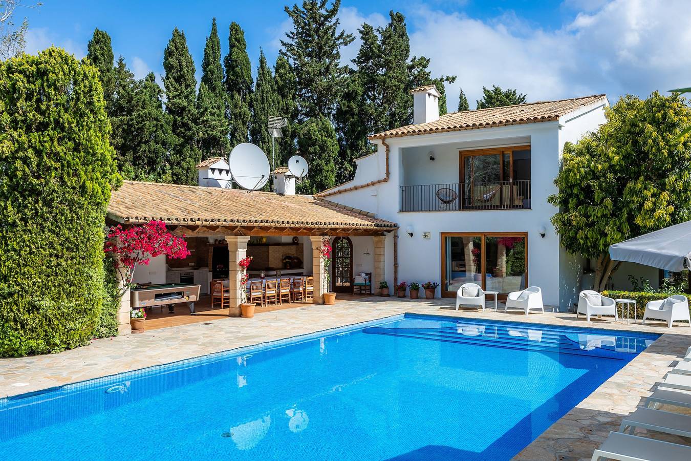 Villa "Can Toni" mit Bergblick, privatem Pool und Wlan in Port de Pollença, Pollença