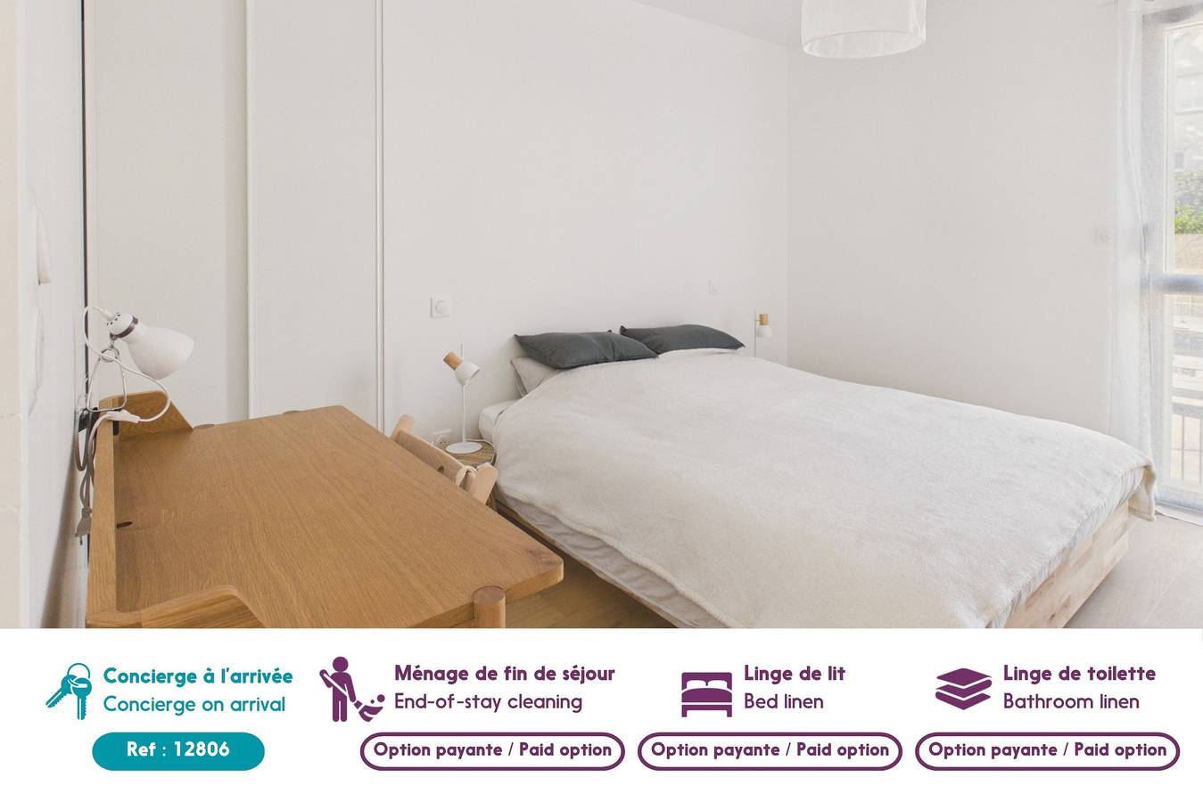 Appartement entier, Appart. pour 4, terrasse, 200 m du port in Dahouët, Pléneuf-Val-André