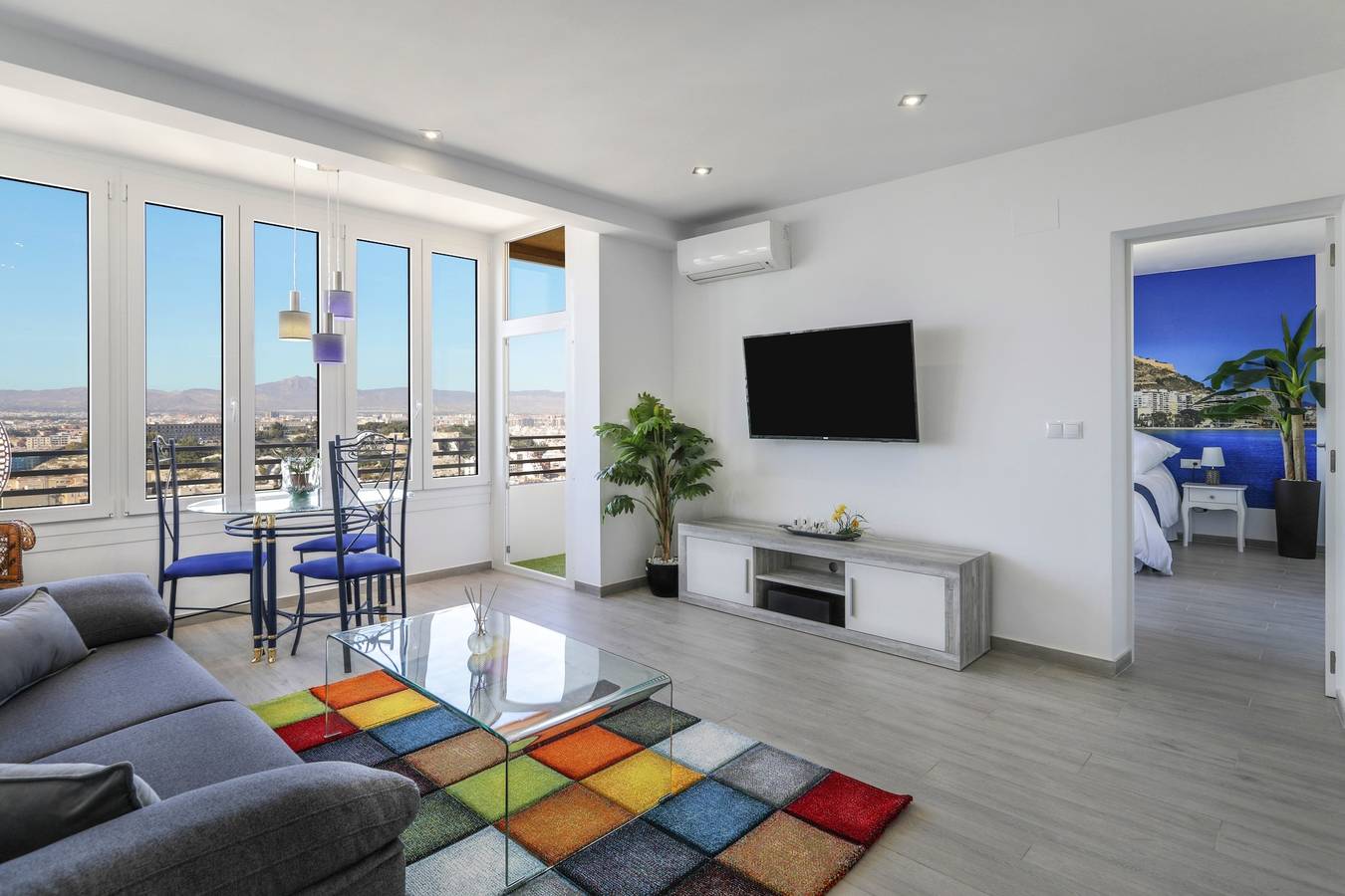 Apartamento entero, Increibles vistas de Alicante desde un 28, Wifi in El Barrio, Alicante