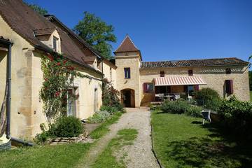 Chambre d’hôte pour 2 personnes, avec piscine et jardin en Dordogne