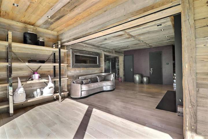 Chalet pour 13 personnes, avec vue et jardin à Crans-Montana
