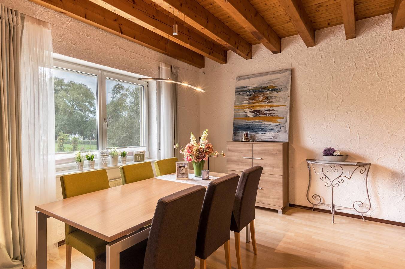 Appartement 2 in Haus Böhler op het eiland Reichenau met uitzicht op het meer, terras en tuin, foto 7