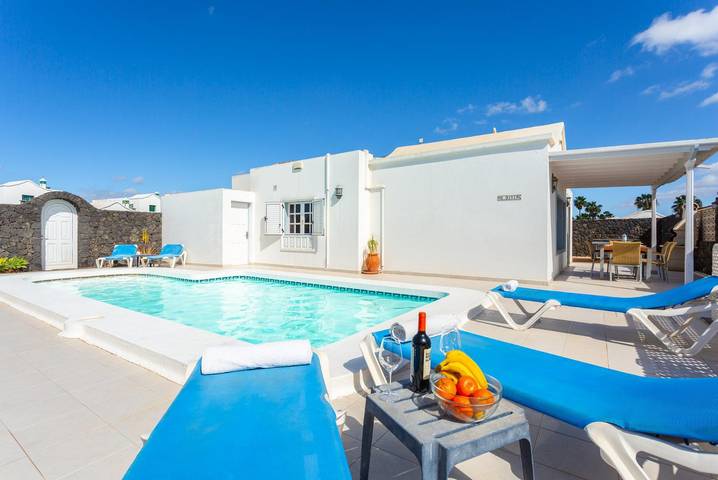 Casa rural para 6 personas, con vistas al mar y jardín en Tías - 4