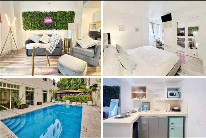 Hôtel pour 4 personnes, avec jacuzzi et piscine - 1
