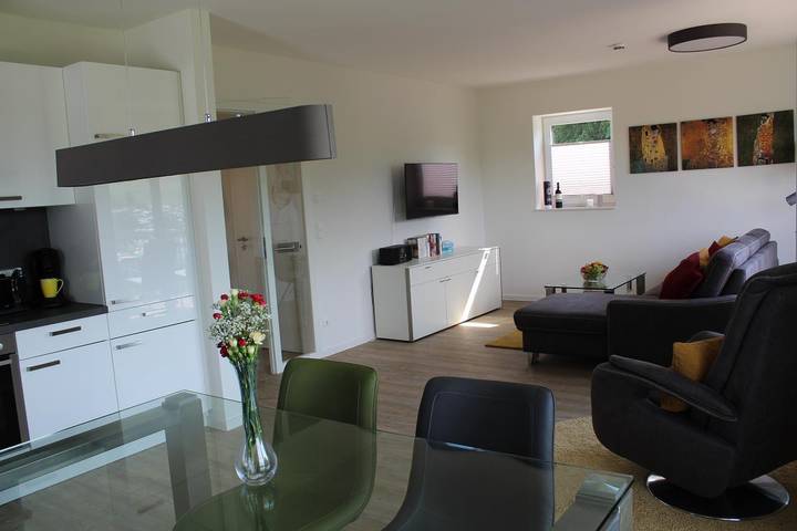 Ferienhaus für 4 Personen, mit Balkon und Terrasse sowie Garten und Sauna im Waldecker Land - 4