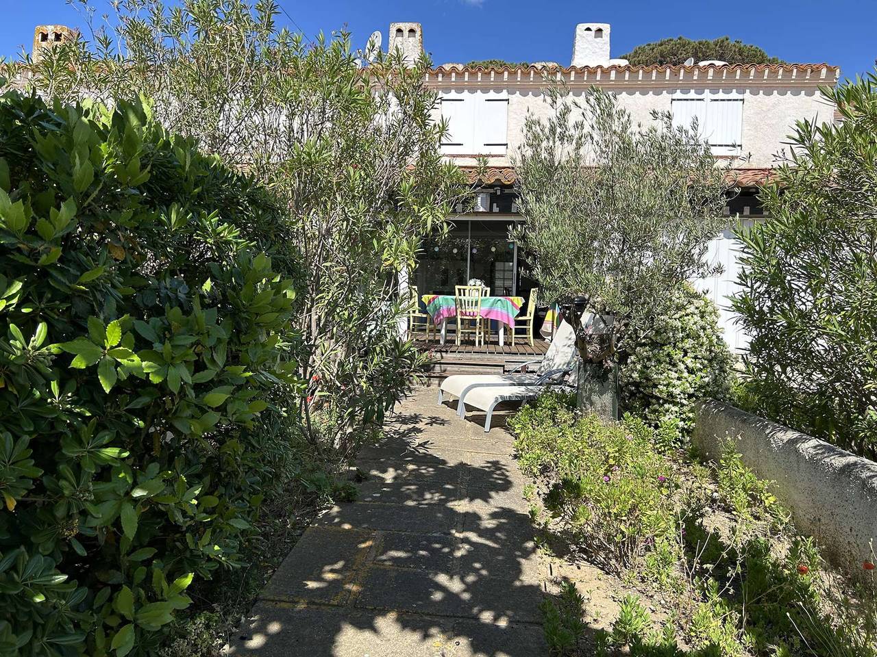 Maison familiale 8 couchages avec terrasse, jardinet, à 500m de la plage - Saint Pierre la Mer in Saint Pierre la Mer, Fleury