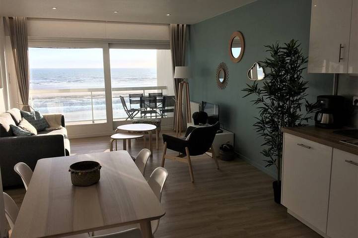 Appartement entier, La Petite Bulle, sea view, apt 4/5 people in Hardelot Plage, Neufchâtel-Hardelot