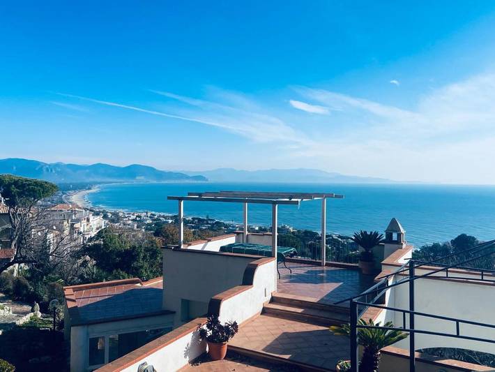 Location de vacances pour 6 personnes, avec vue et jardin à San Felice Circeo - 3