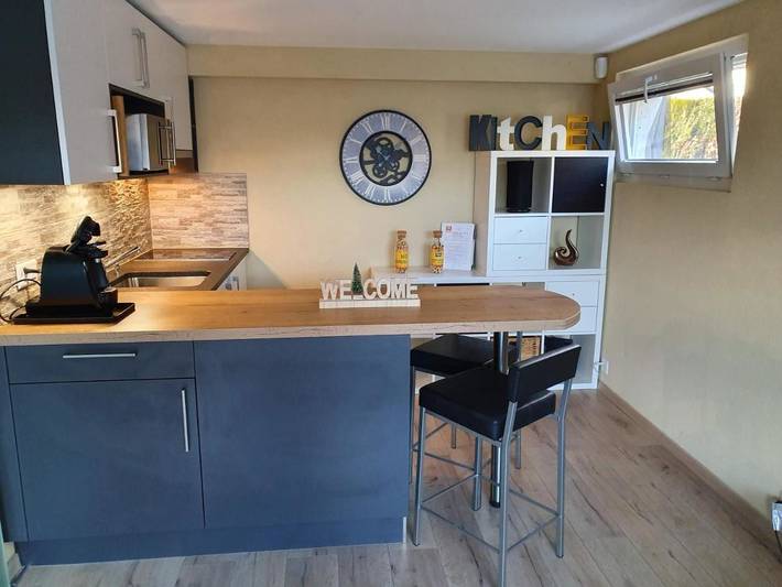 Gîte pour 3 personnes, avec terrasse et vue à Fully