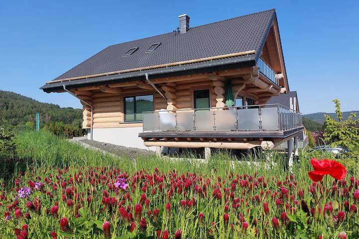 Chalet für 6 Personen, mit Sauna und Whirlpool sowie Garten, mit Haustier im Hunsrück