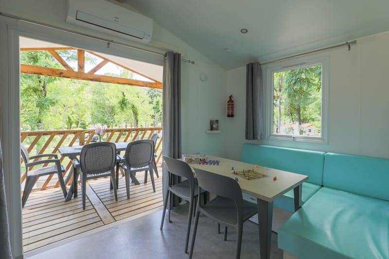 Rcn la Bastide en Ardèche — Mobil home Pommier in Sampzon, Ardèche