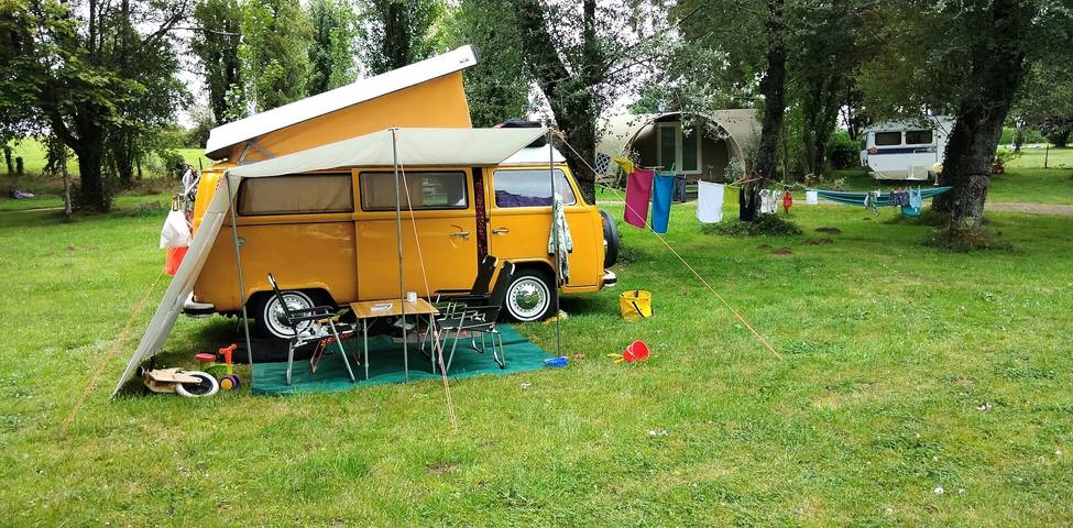 Mobilheim Evolution 45 m² (24 m² + 21 m² Terrasse) – 2 Schlafzimmer 4 Personen in Le Grez, Parc naturel régional Normandie-Maine