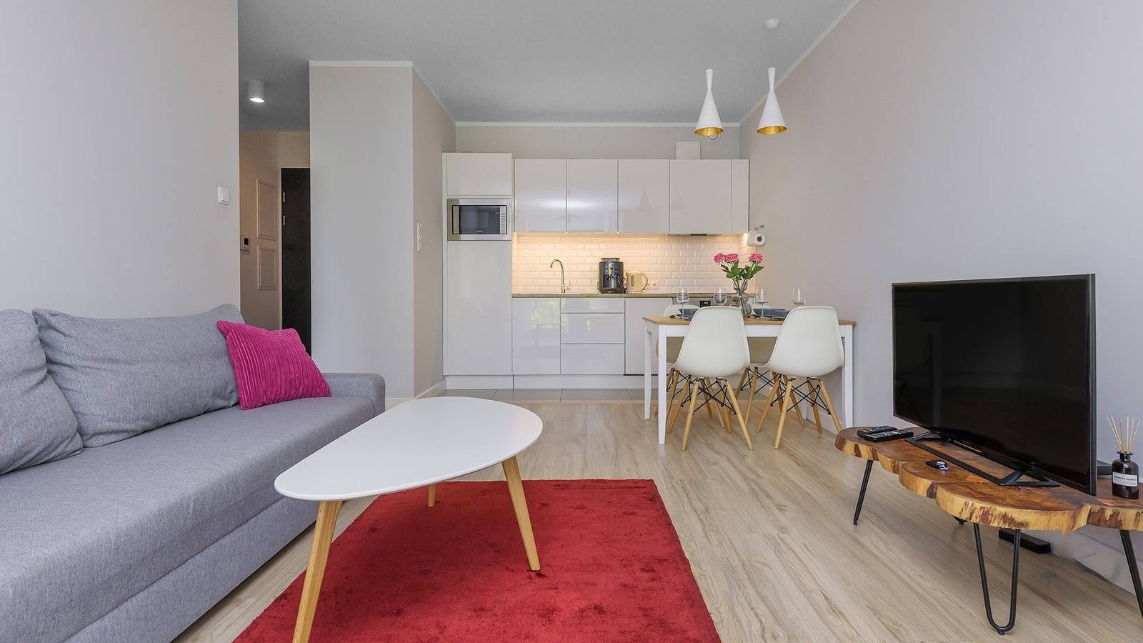 Appartement de vacances entier, Appartement de vacances pour 4 personnes avec balcon in Brzeźno, Gdańsk