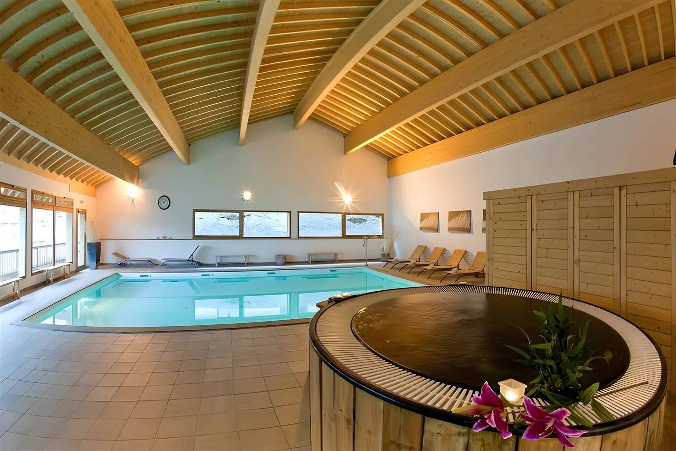 Ganze Wohnung, Apartment „Orelle Spa und Pool“ mit Wlan in Orelle, Vanoise-Massiv