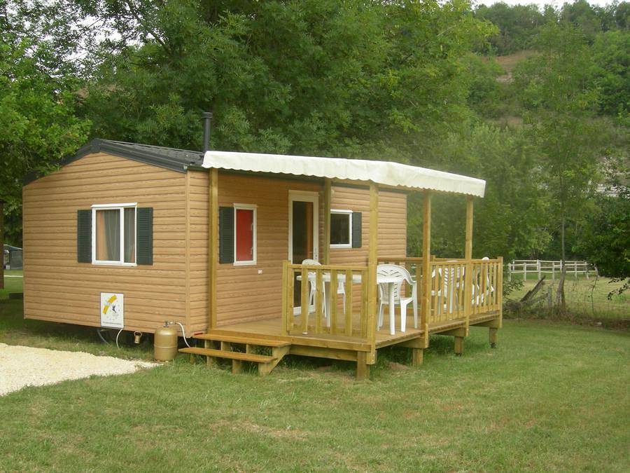 Camping du Pont De Vicq en Perigord - Mobilhome 4 personnes - Mobil-home 1 à 4 personnes in Le Buisson-de-Cadouin, Périgord Pourpre