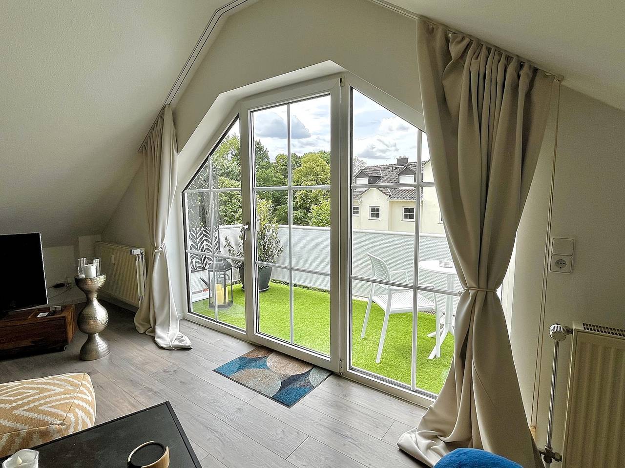 Apartamento entero, Apartamento 'An-der-Aschaffaue' con balcón y Wi-Fi in Aschaffenburg, Mainviereck