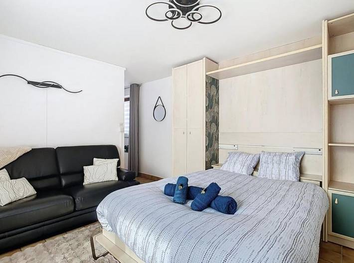 Gîte pour 2 personnes, avec vue à Saint-Étienne-de-Crossey