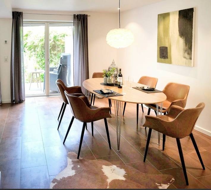Ferienwohnung für 4 Personen, mit Garten und Terrasse, kinderfreundlich in Flensburg