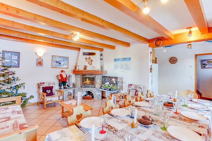 Location de vacances pour 9 personnes, avec Sauna et Vue dans Les Coches - 4