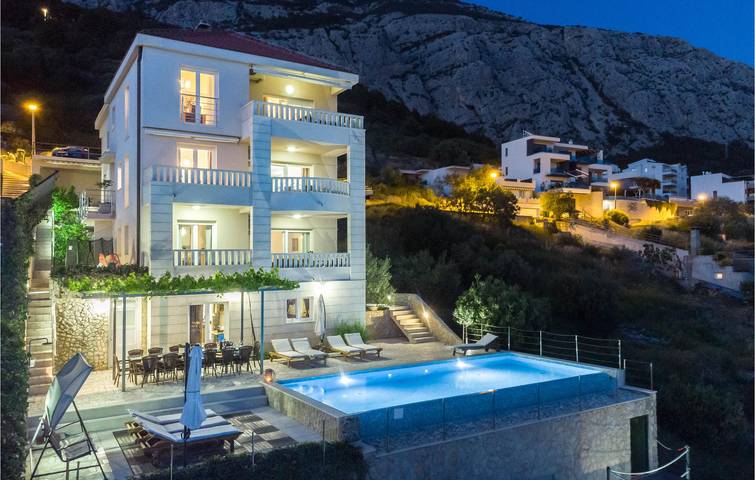 Ferienhaus für 14 Personen, mit Sauna und Terrasse in Makarska - 4