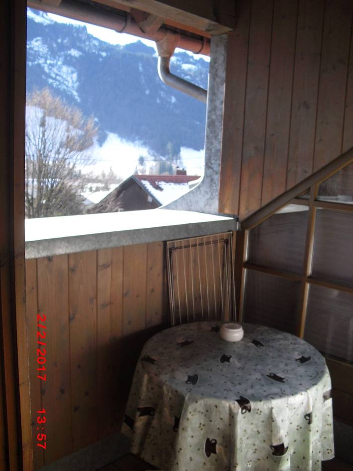 Ferienwohnung für 3 Personen, mit Balkon und Garten sowie Pool und Sauna in Bad Hindelang - 4