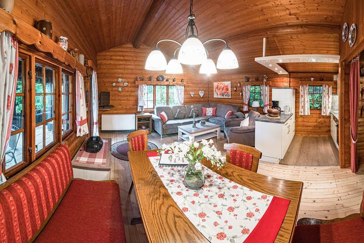 Ferienhaus für 4 Personen, mit Terrasse und Balkon/Terrasse, kinderfreundlich in die Mittelgebirge - 3