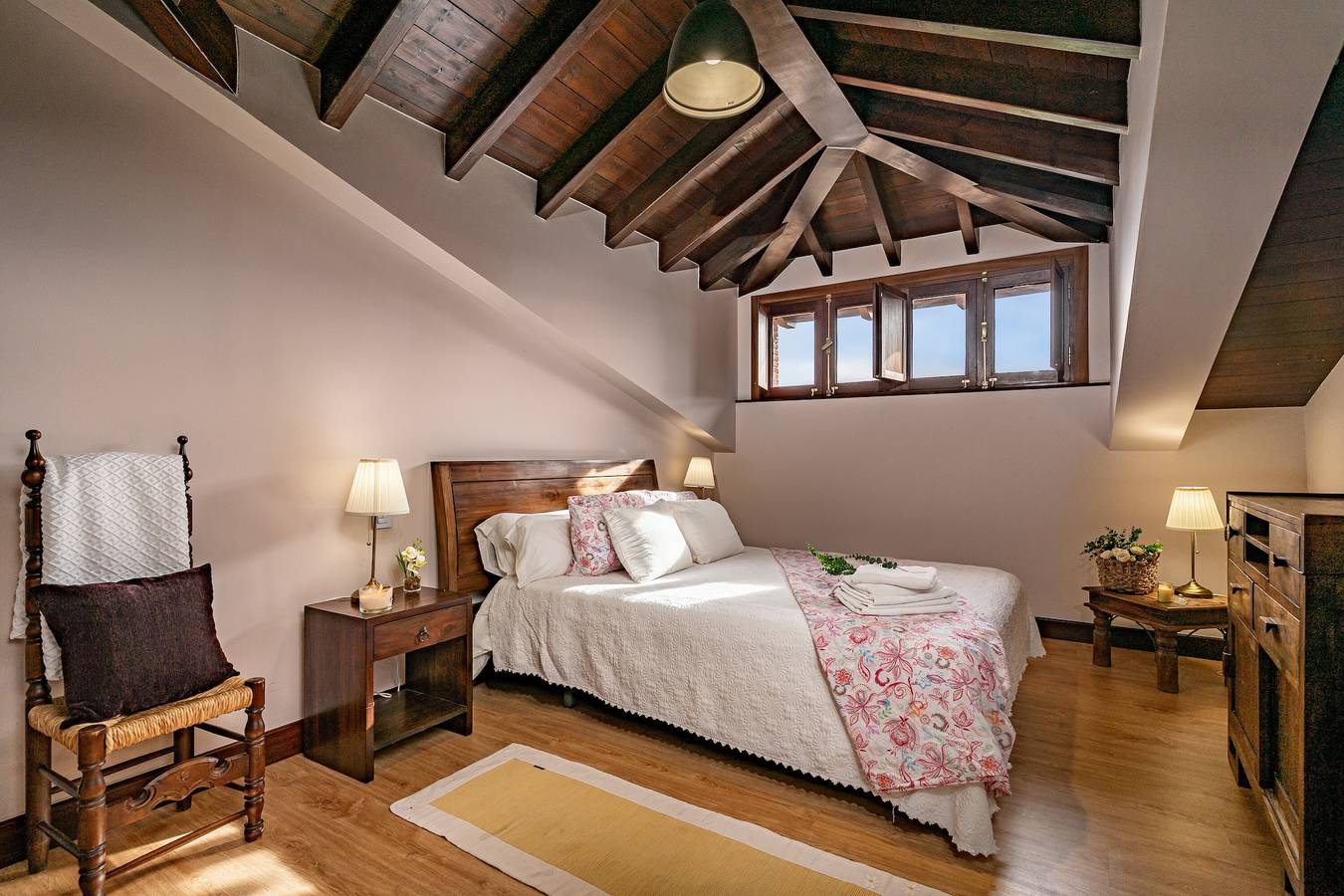 Zimmer 8 in der Casona Los Gamonales in Carreño, Costa Verde (Spanien)