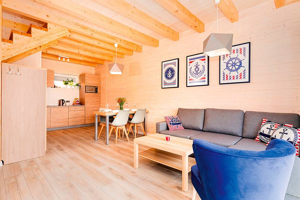 Ferienhaus "Morza Szum" in Sarbinowo, Powiat Koszaliński