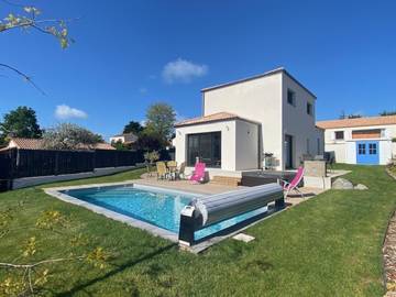 Villa pour 8 personnes, avec jardin et bassin pour enfant en Loire-Atlantique