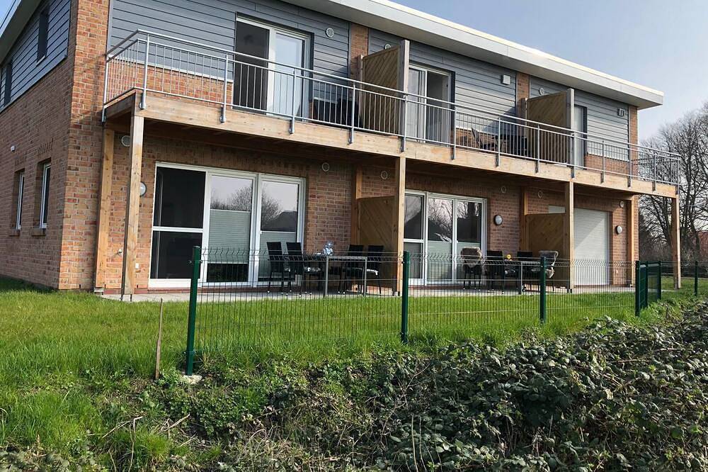 Modernes Ferienmittelhaus Wattwurm mit eigener Sauna in Tossens, Butjadingen